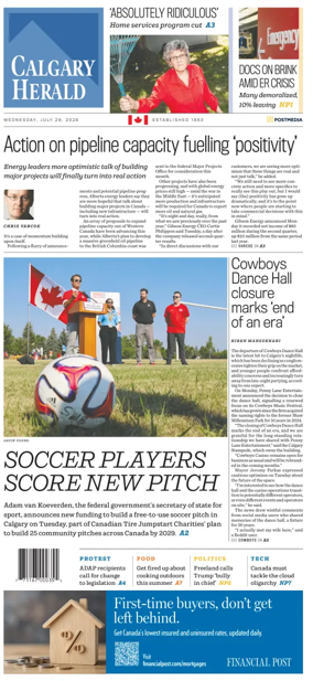 Cover of Calgary Herald
