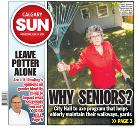 Cover of Calgary Sun