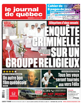 Cover of Le Journal de Quebec