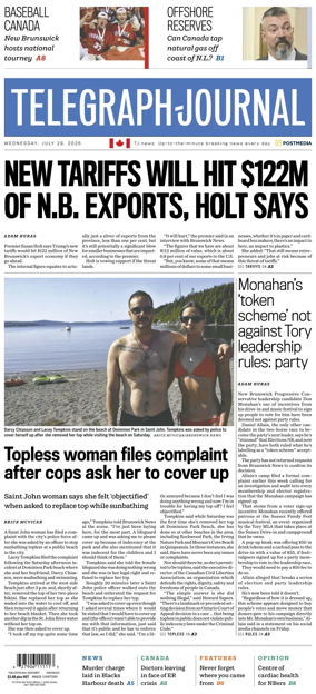 Cover of Telegraph-Journal