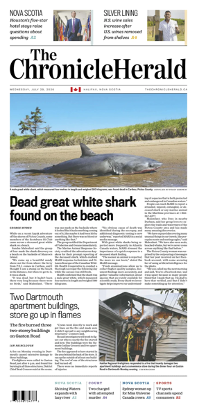 Cover of The Chronicle Herald (Provincial)