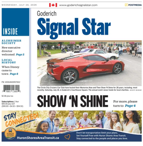 Cover of The Goderich Signal-Star
