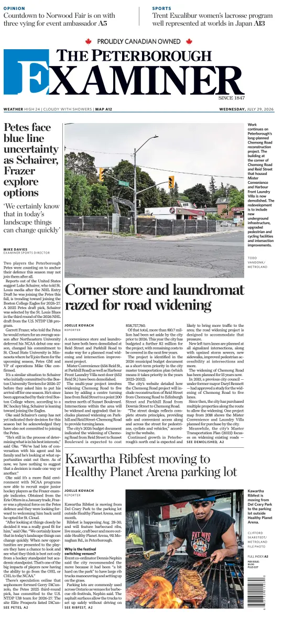 Cover of The Peterborough Examiner
