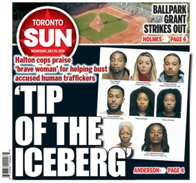 Cover of Toronto Sun