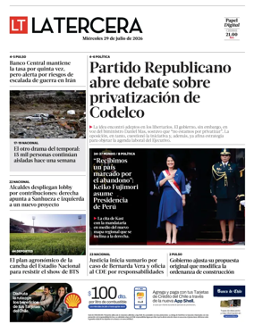 Cover of La Tercera