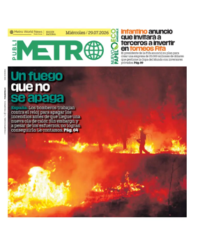 Cover of Publimetro Colombia