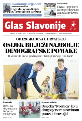 Cover of Glas Slavonije