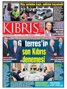 Cover of Kibris Gazetesi