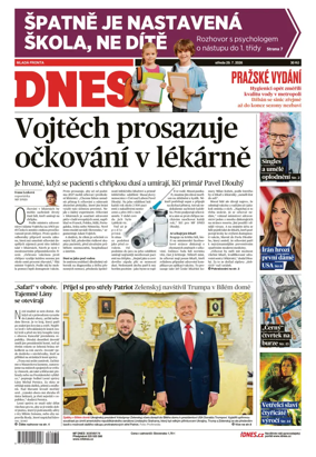 Cover of Dnes Prague Edition