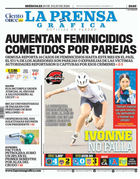 Cover of La Prensa Grafica