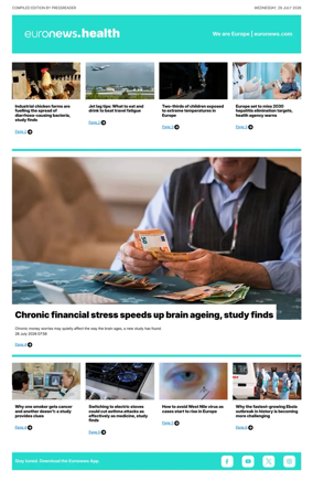Cover of Euronews Health (English) Compiled Edition