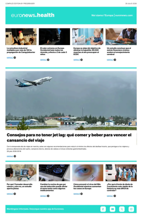 Cover of Euronews Health (Spanish) Compiled Edition