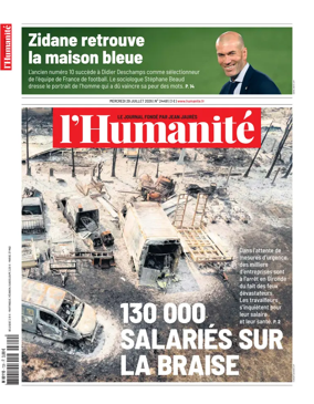 Cover of L'HUMANITE