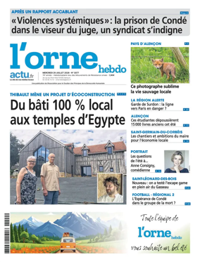 Cover of L'Orne Hebdo