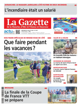 Cover of La Gazette de la Manche