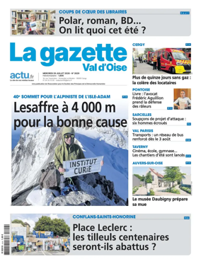 Cover of La Gazette Val d'Oise