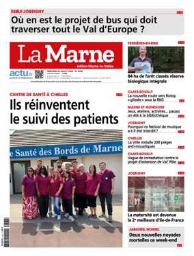 Cover of La Marne (edition Marne-la-Vallee)