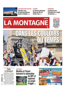 Cover of La Montagne (Moulins)