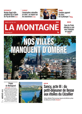 Cover of La Montagne (Riom)