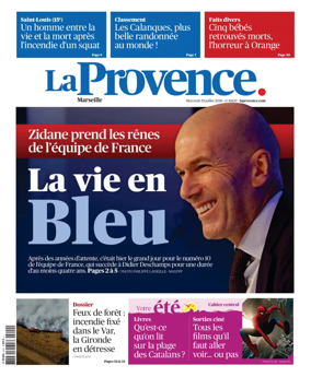 Cover of La Provence Marseille