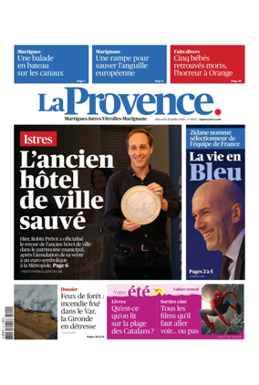 Cover of La Provence Martigues-Istres-Vitrolles-Marignane