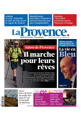 Cover of La Provence Salon-de-Provence / Pays salonais