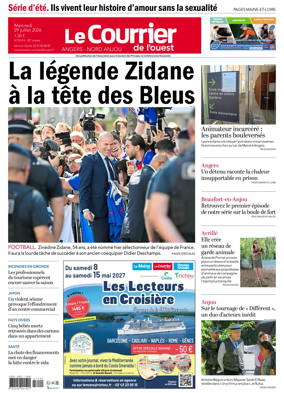Cover of Le Courrier de l’Ouest (Nord Anjou)