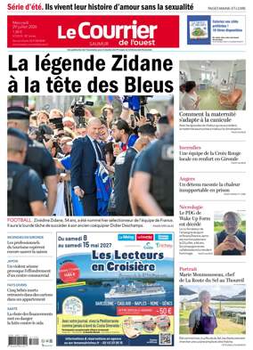 Cover of Le Courrier de l’Ouest (Saumur)