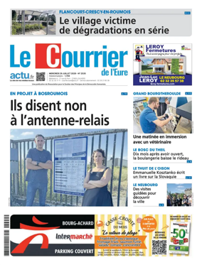 Cover of Le Courrier de l'Eure