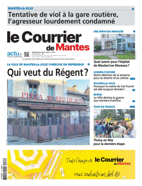 Cover of Le Courrier de Mantes
