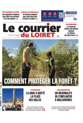 Cover of Le Courrier du Loiret