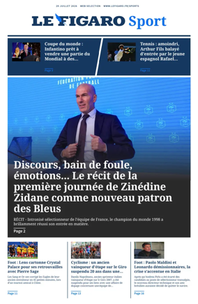 Cover of Le Figaro Sport