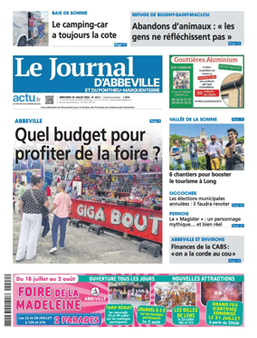 Cover of Le Journal d'Abbeville
