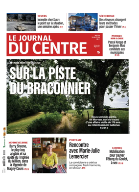 Cover of Le Journal du Centre