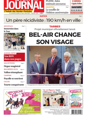 Cover of Le Petit Journal - L'hebdo des Hautes-Pyrenees
