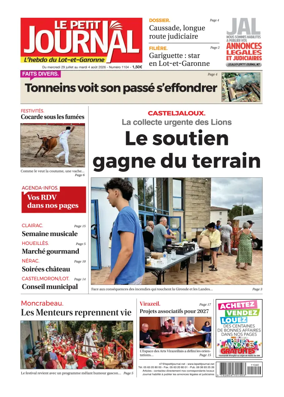 Cover of Le Petit Journal - L'hebdo du Lot-et-Garonne