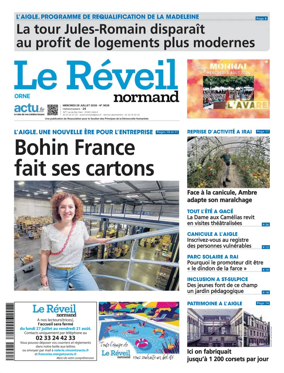 Cover of Le Reveil Normand (Orne)