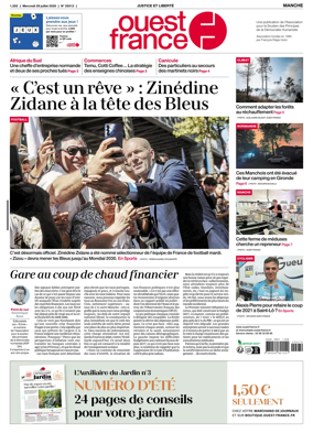 Cover of Ouest France (Manche)