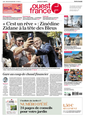 Cover of Ouest France (Pays d'Auge)