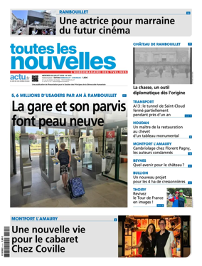 Cover of Toutes les Nouvelles (Rambouillet / Chevreuse)