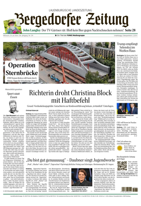 Cover of Bergedorfer Zeitung