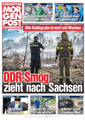 Cover of Chemnitzer Morgenpost