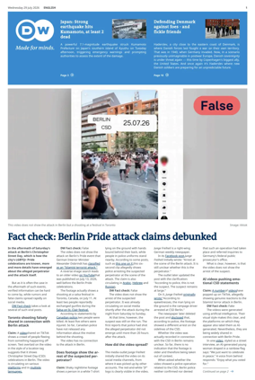 Cover of Deutsche Welle (English edition)