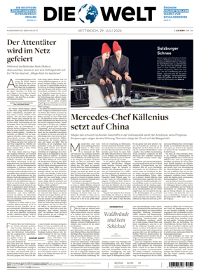 Cover of Die Welt