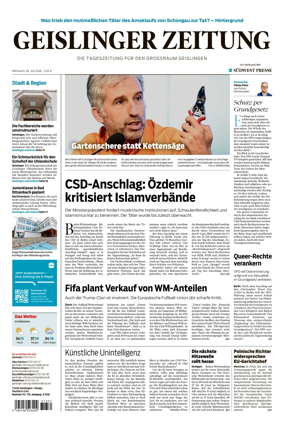 Cover of Geislinger Zeitung