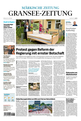Cover of Gransee-Zeitung