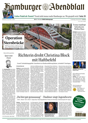 Cover of Hamburger Abendblatt (Harburg)