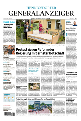 Cover of Hennigsdorfer Generalanzeiger