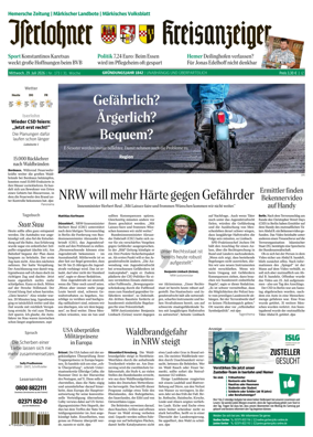 Cover of Iserlohner Kreisanzeiger und Zeitung (Iserlohn)