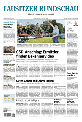 Cover of Lausitzer Rundschau